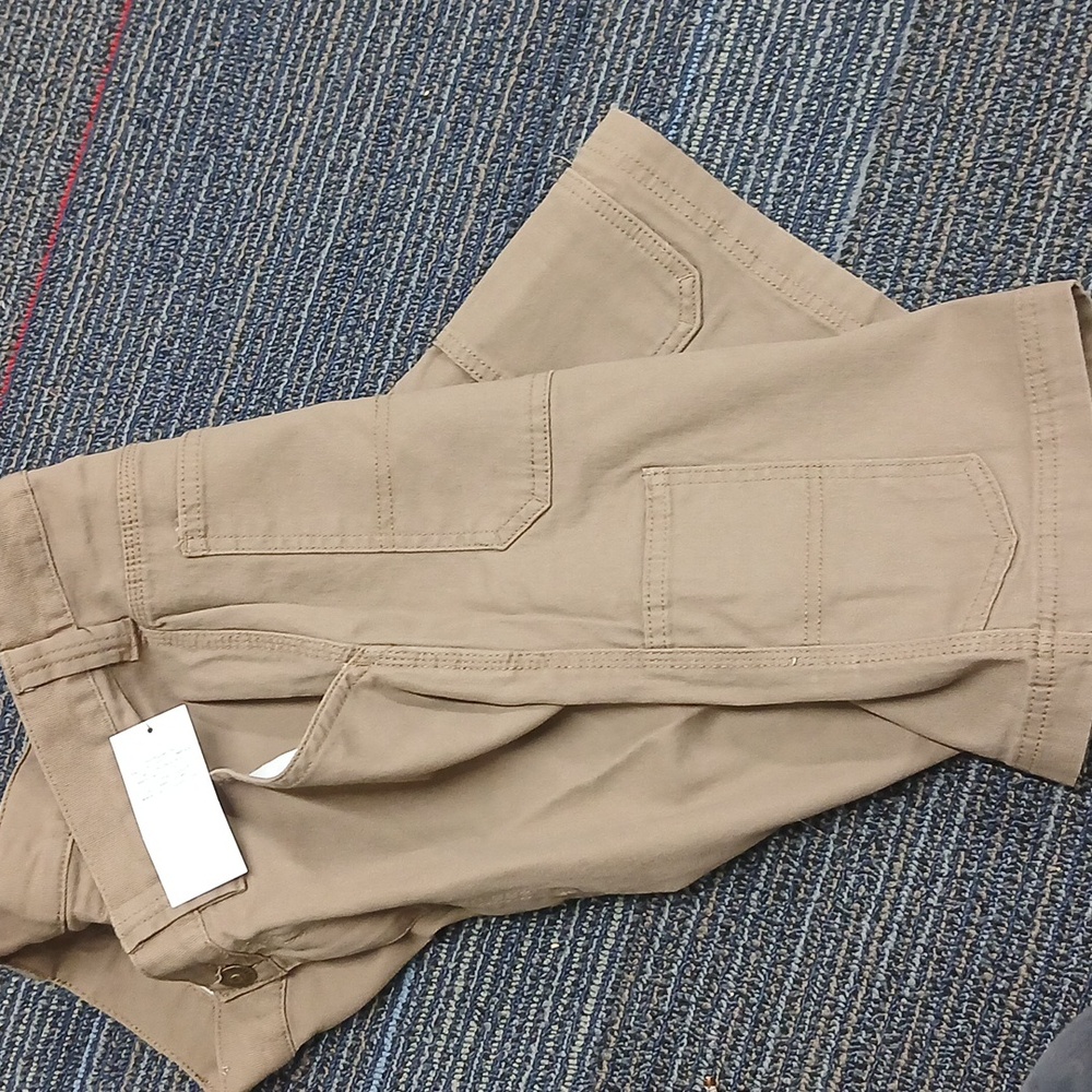 Wolverine NWT 32x10 Men’s Biege Guard Carpenter Shorts Stetch Fit - Picture 4 of 4